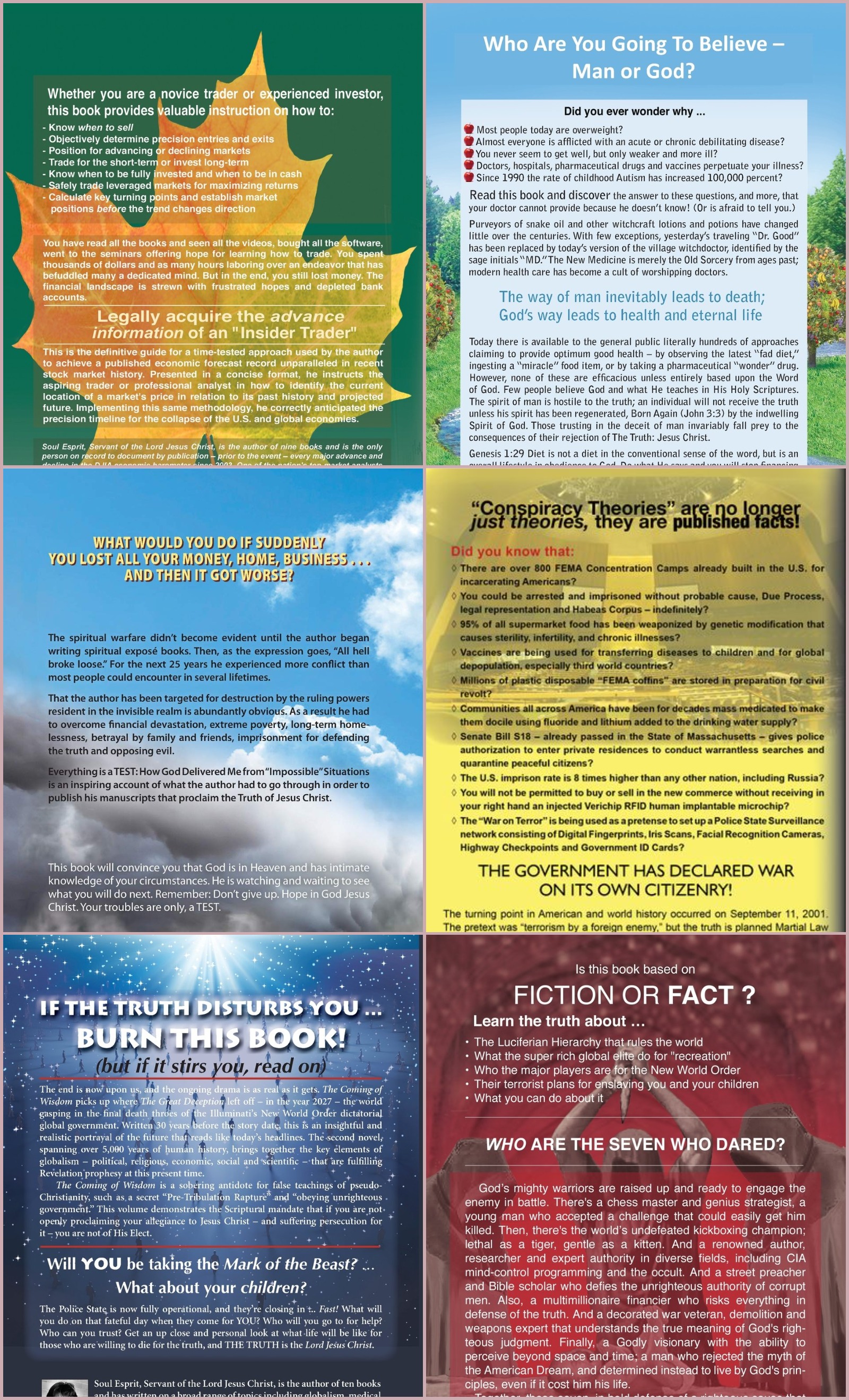 Books - Back Covers